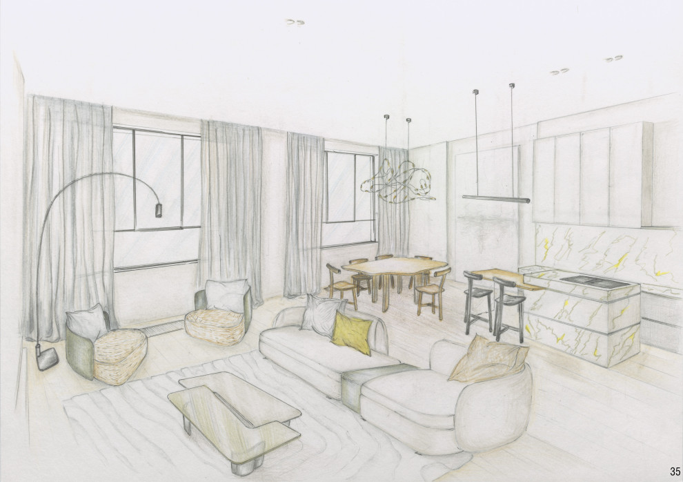 Secret Place. Эскизный проект (ручная подача)