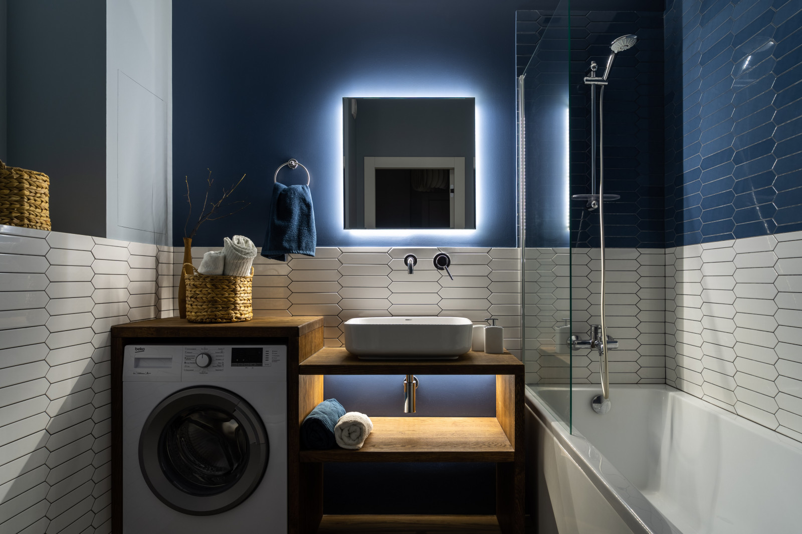 Скандинавская квартира для футбольного болельщика