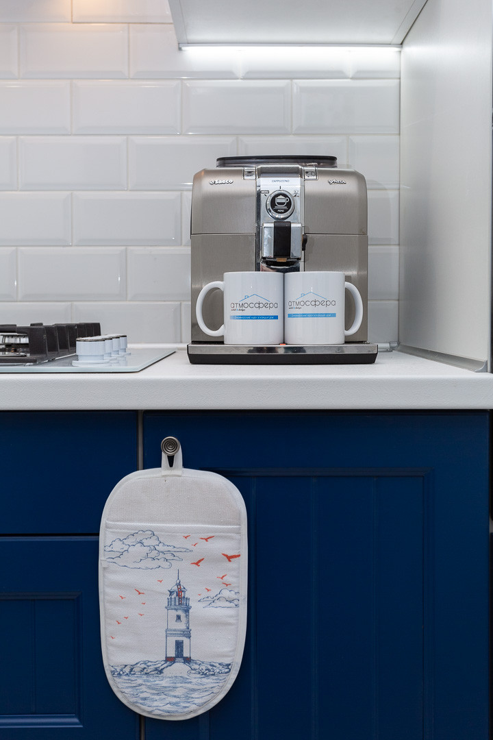 Кухня в морском стиле