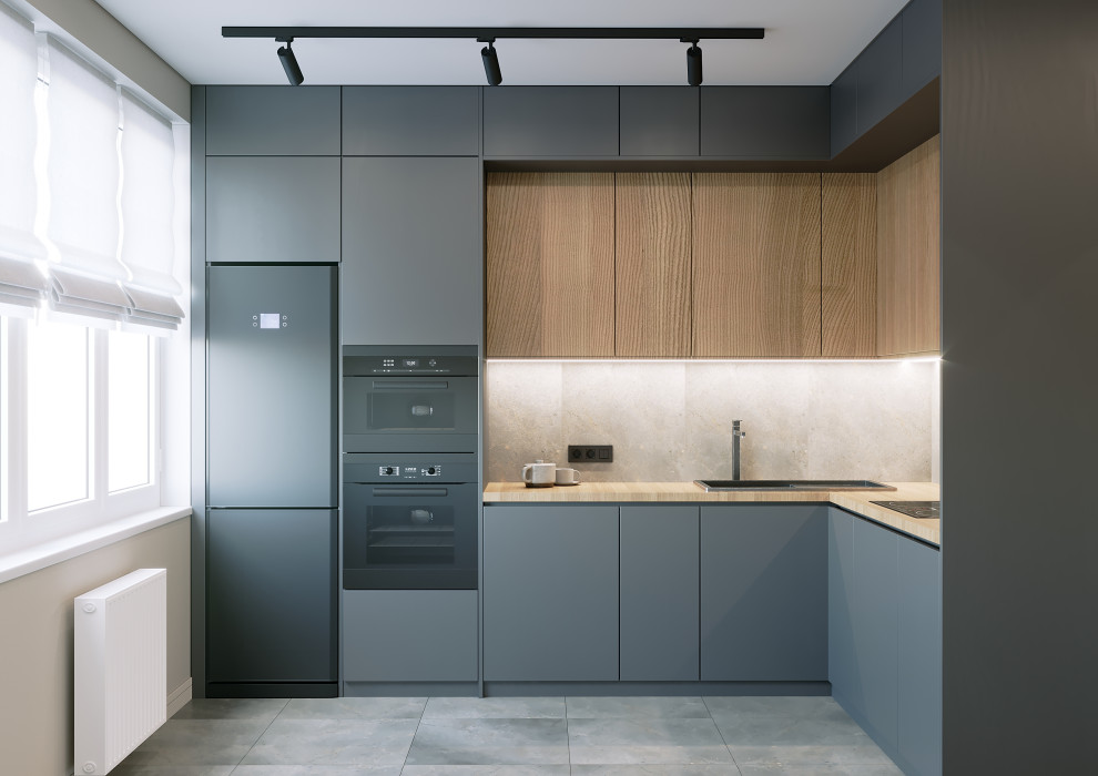 Two-room apartment for a single man