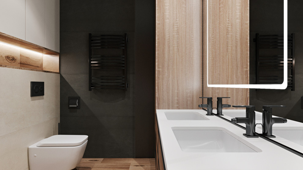 Дизайн интерьера квартиры в современном стиле в ЖК В Лесу