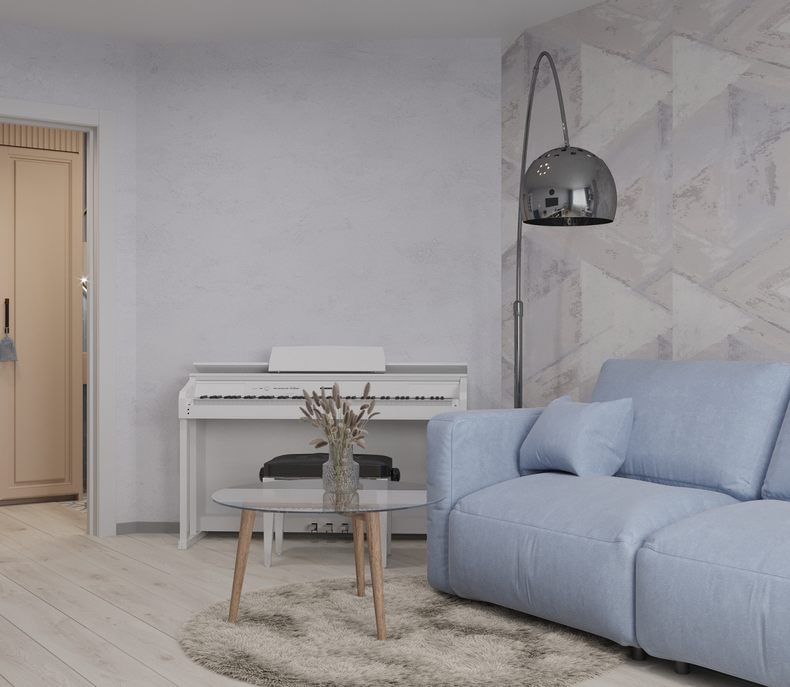 Трехкомнатная квартира в ЖК Маршал