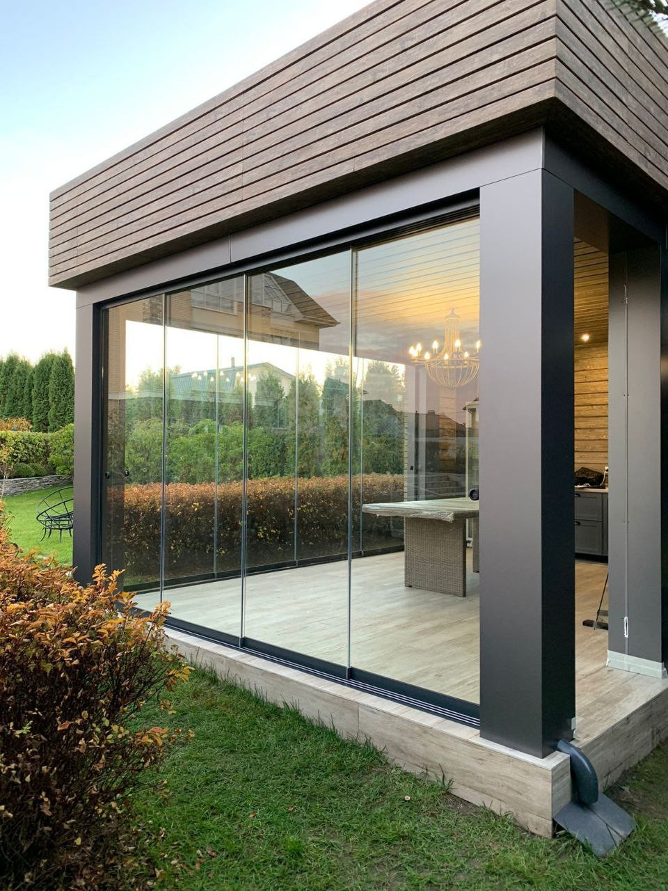 остекление загородного дома "под ключ"