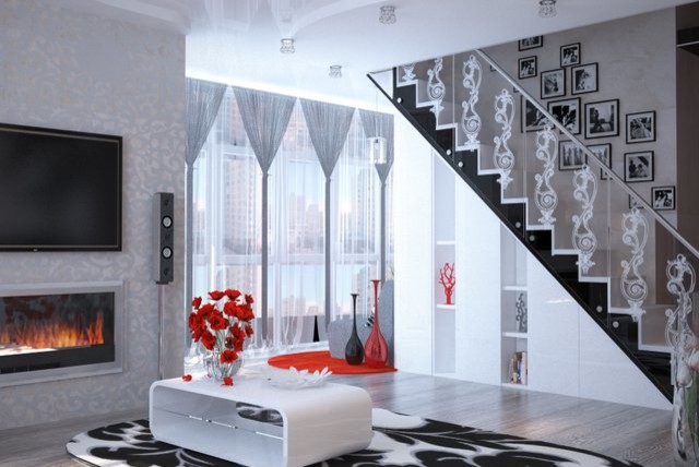 Black color interior ideas