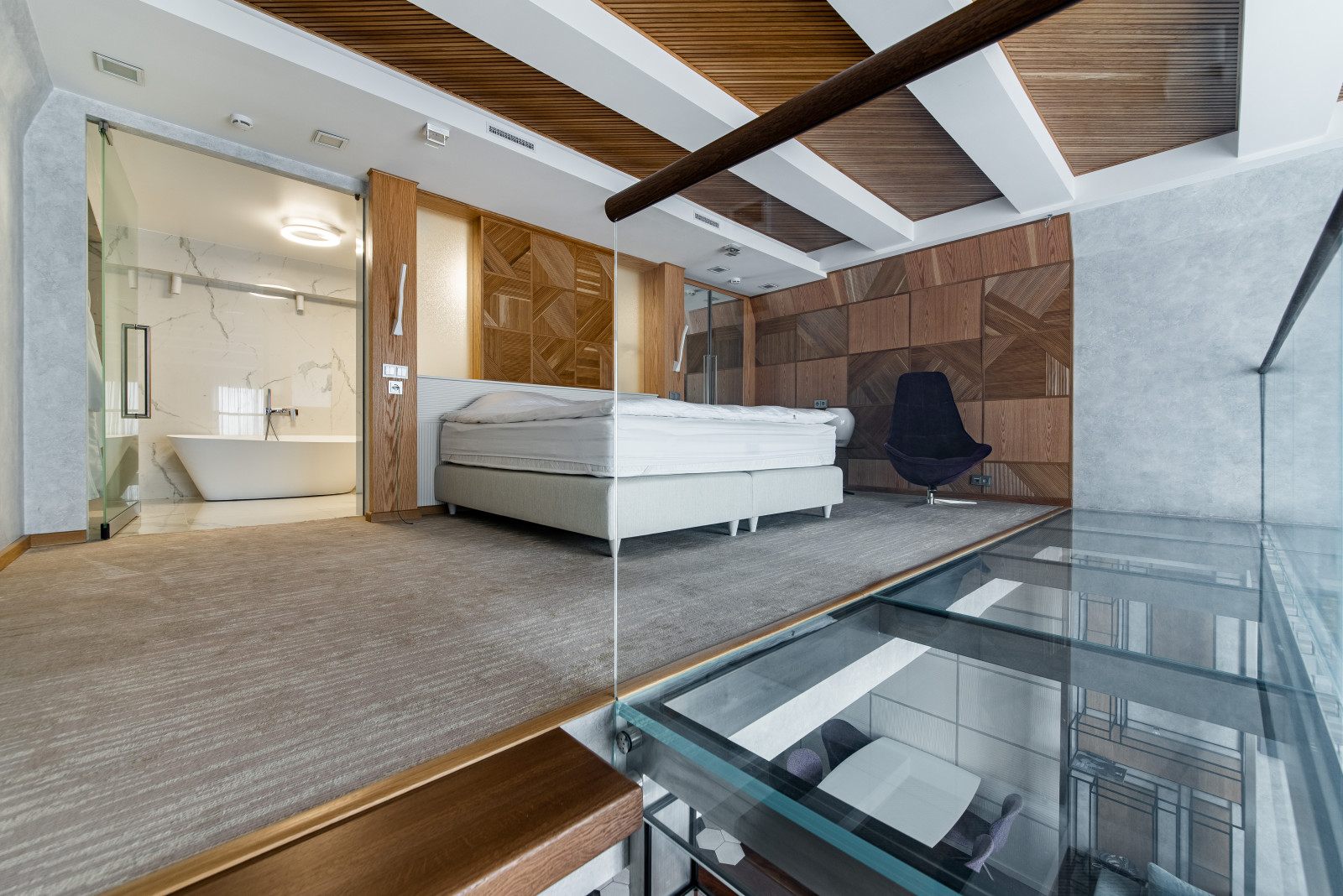 Интерьер апартаментов в стиле Lounge
