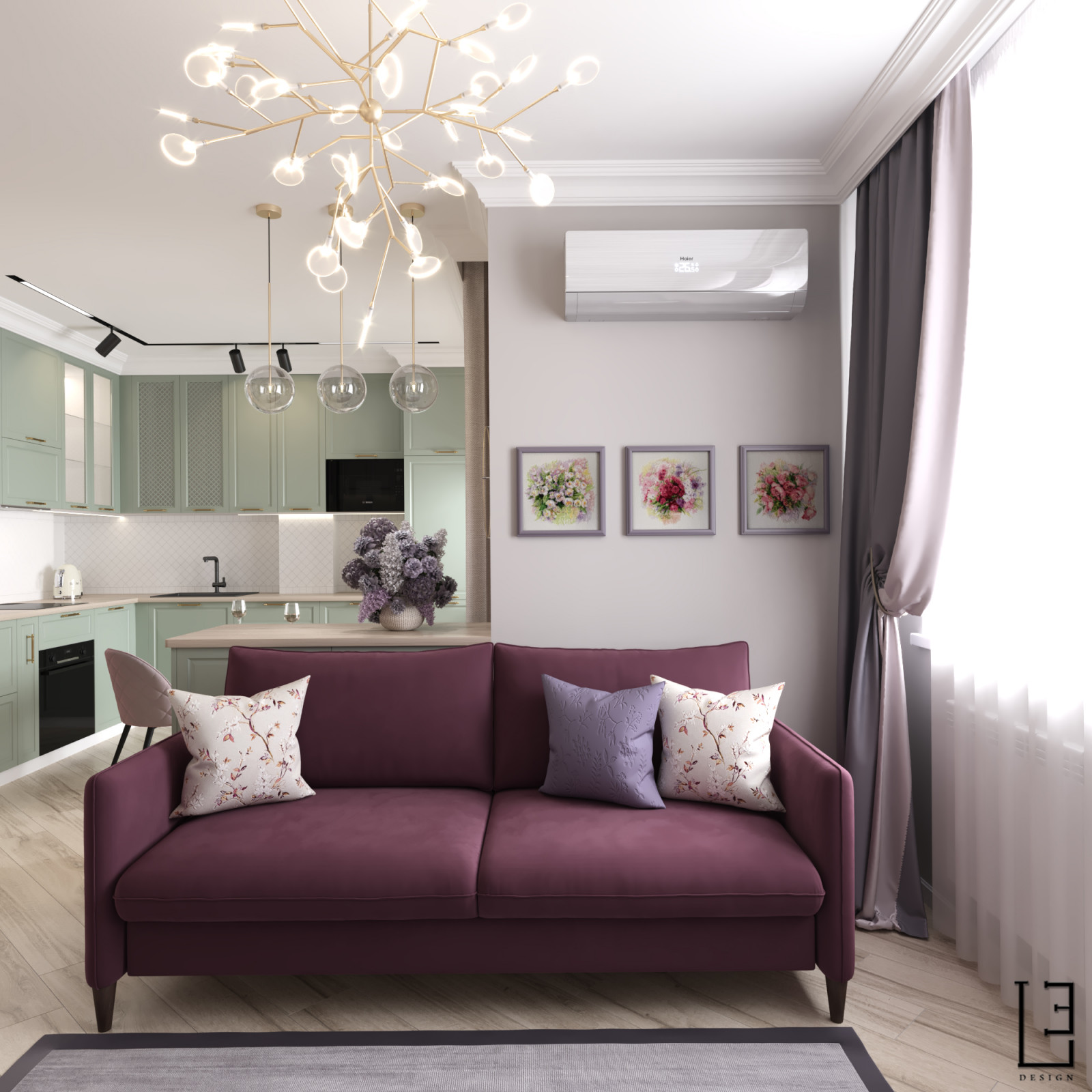 Проект "Акварель", г. Омск