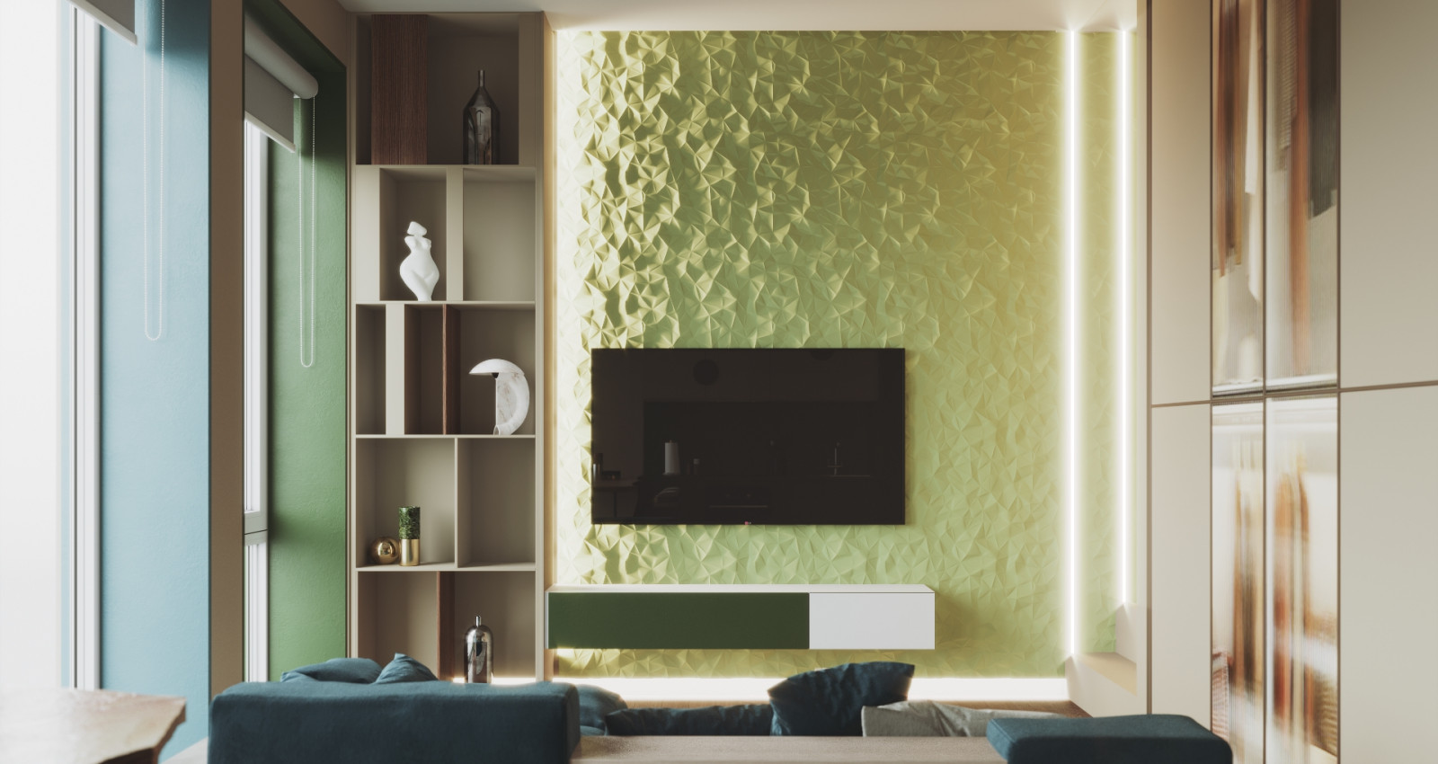 Квартира в современном стиле - 2