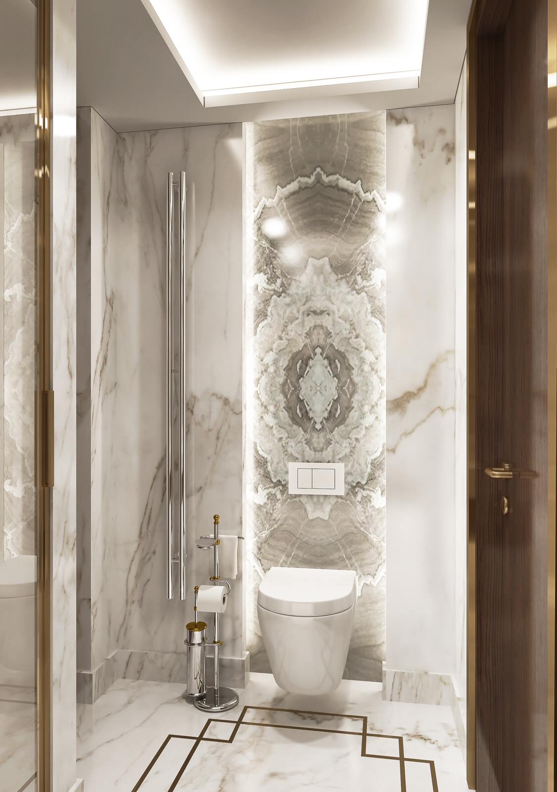 Обложка проекта: Проект квартиры ЖК «Алые паруса» в стиле Арт-деко