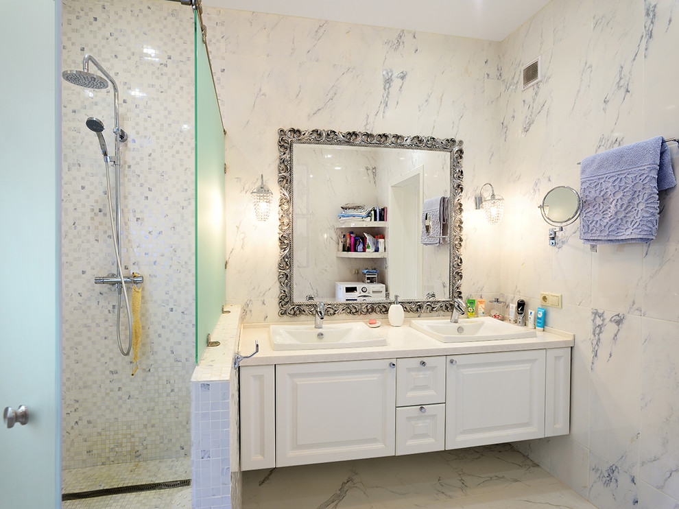 Интерьер загородного дома в классическом стиле 240м2