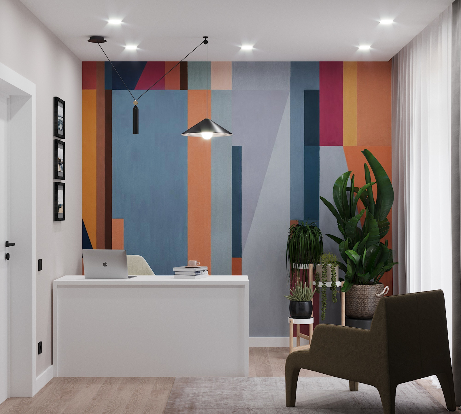 Дизайн-проект квартиры, площадью 99,1 м2 в г. Новосибирск