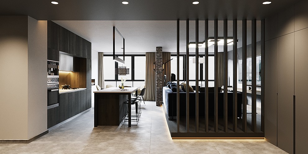 2х комнатная квартира в современном стиле