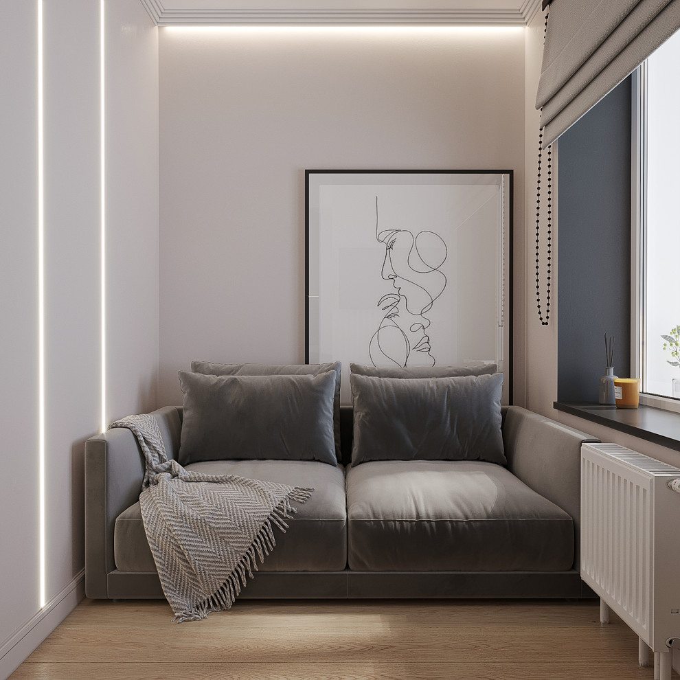 ЖК Весна, однокомнатная для интернациональной пары Хорхе и Карины