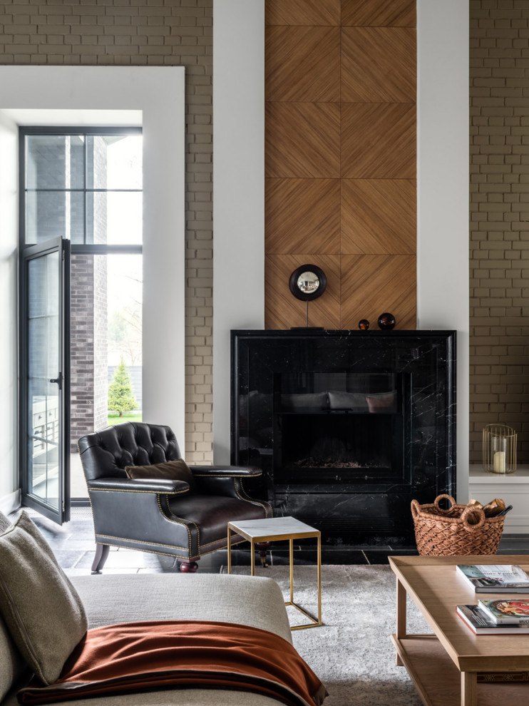 Интерьеры загородного дома в Дарьино