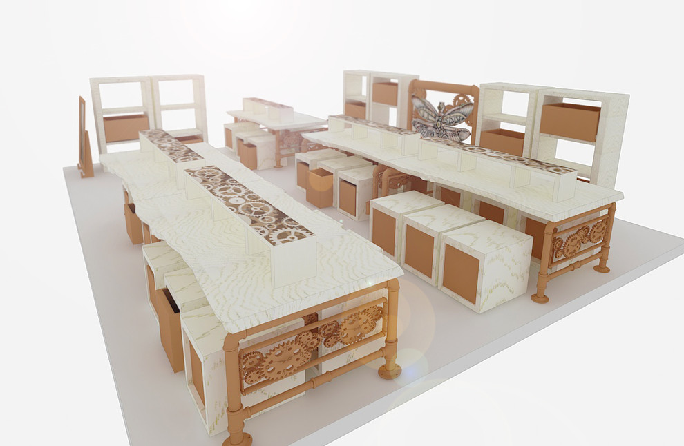 Обложка проекта: Стимпак Мебель для детей в торговый центр