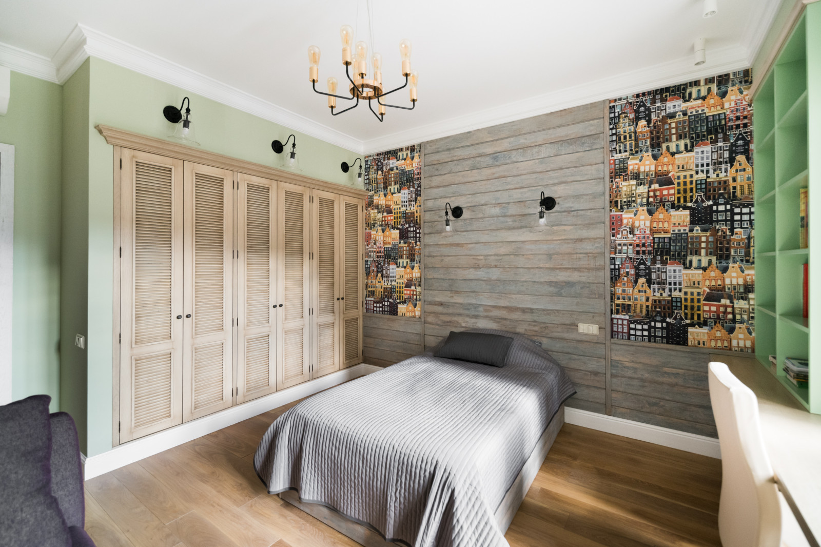 Квартира в Средиземноморском стиле в ЖК Виноградный в Москве