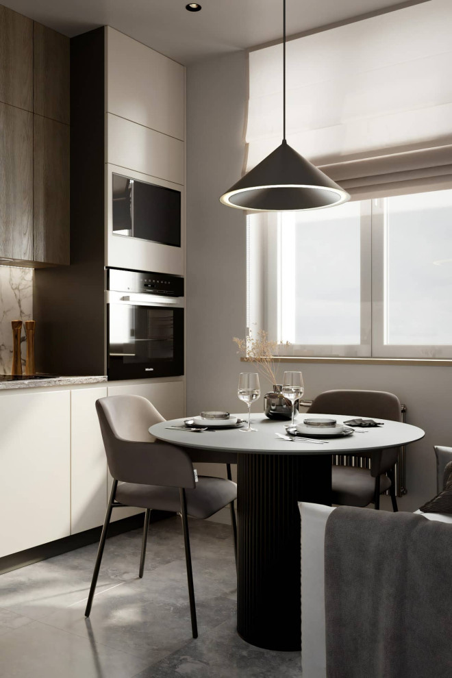 Дизайн и ремонт квартиры в ЖК «Квартал на Никулинской» — Акцент на дерево