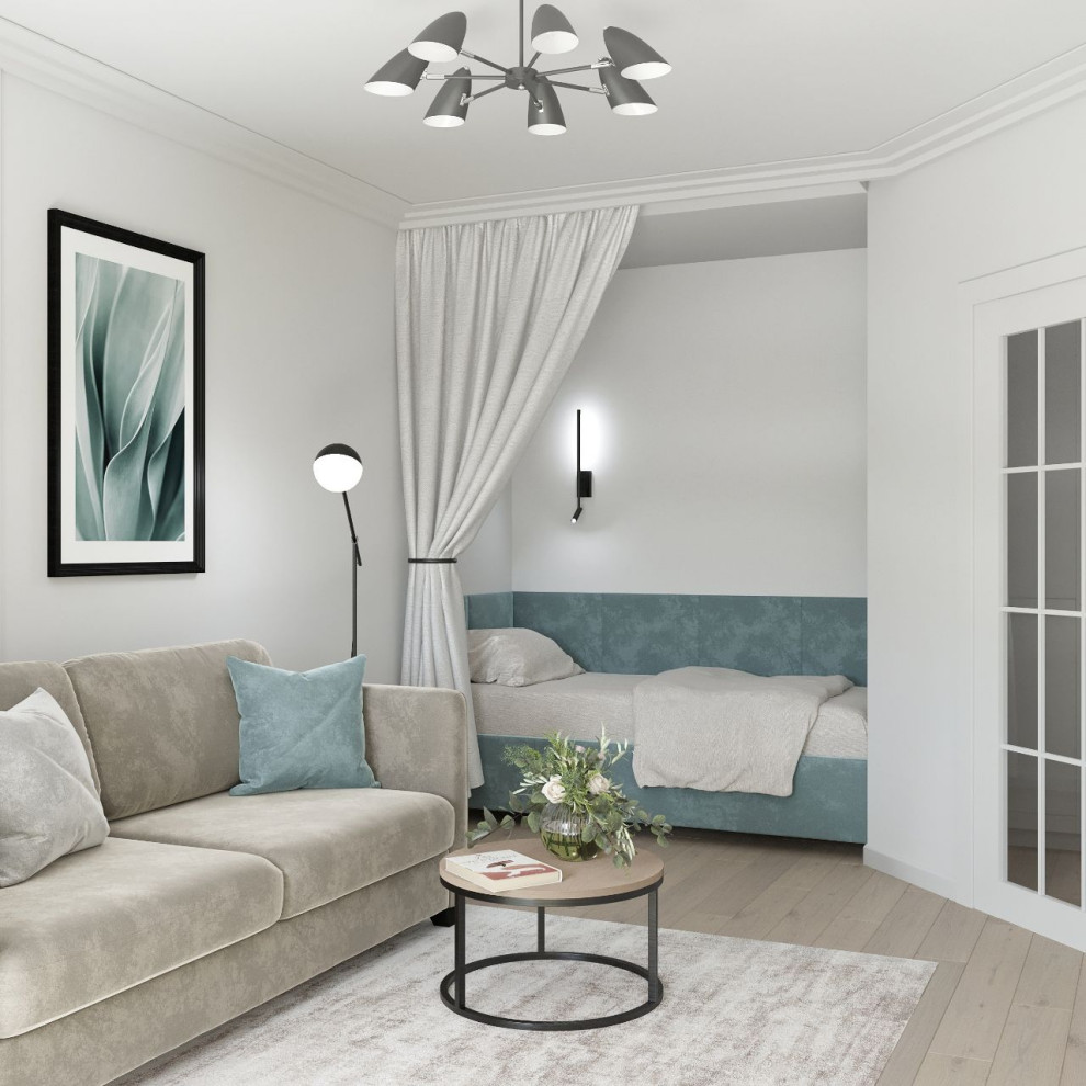 Дизайн-проект однокомнатной квартиры 40 кв.м