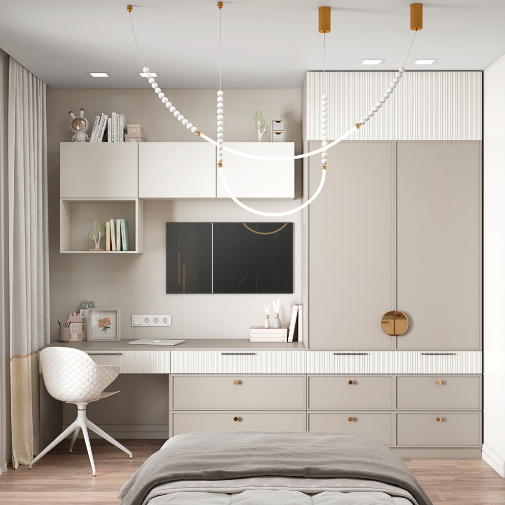 Квартира для молодой семьи с двумя детьми и домашним питомцем.