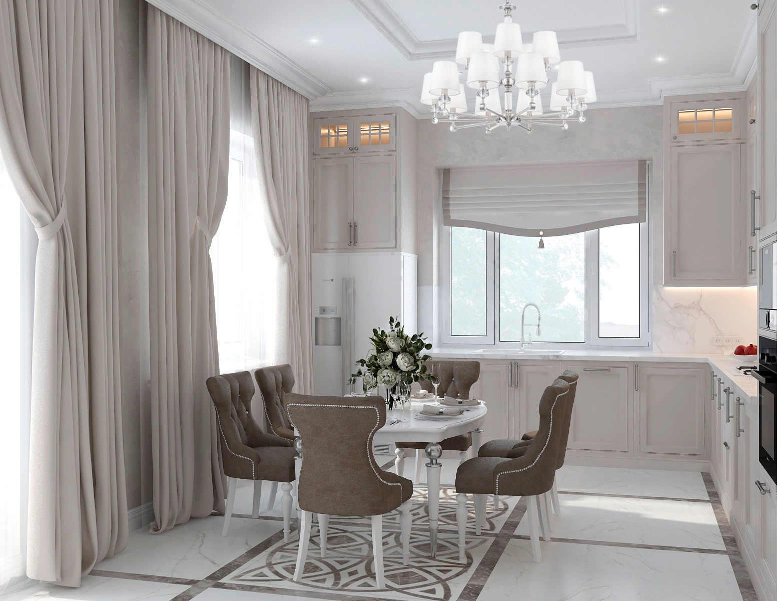 Частный дом в классическом стиле