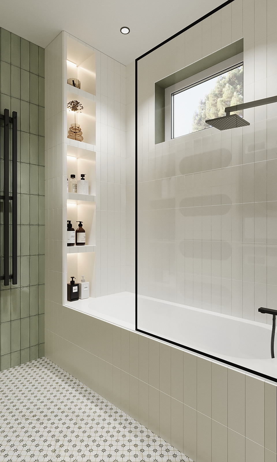 Дизайн ванной комнаты и душевой