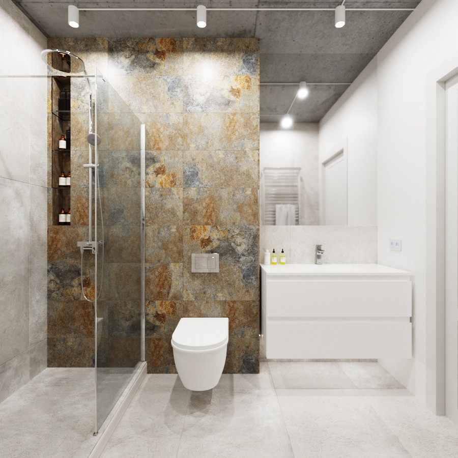 Бетон и мрамор