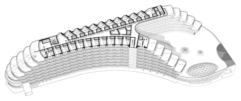 Обложка проекта: Эскиз пансионата