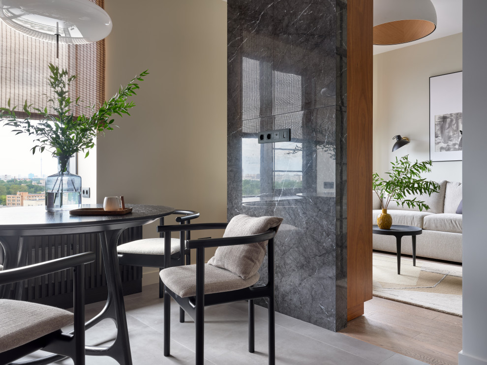 Современный интерьер с нотками Азии