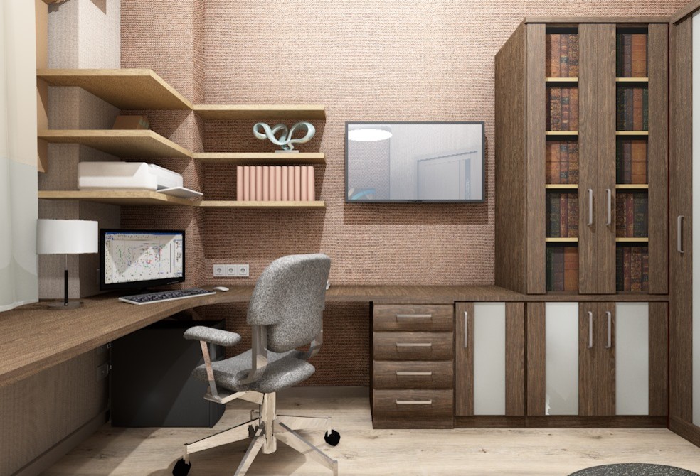 Обложка проекта: Дизайн кабинета