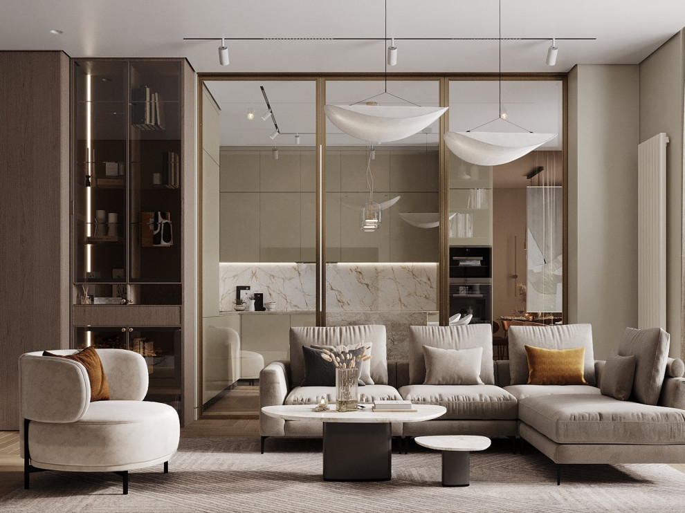 Дизайн интерьера квартиры в ЖК central avenue #PR-400