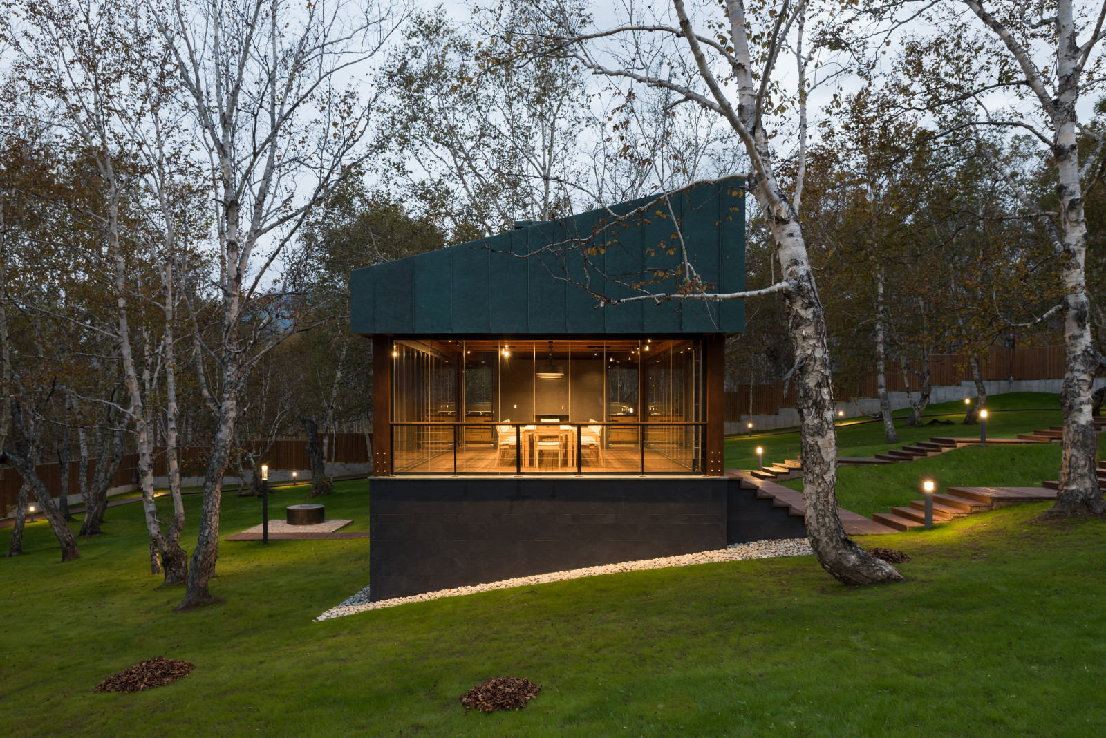 Houzz тур: Дом на Камчатке с видом на вулканы