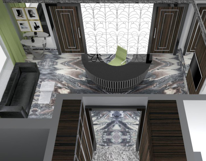 Обложка проекта: Эскизный проект входной группы бизнес пространства