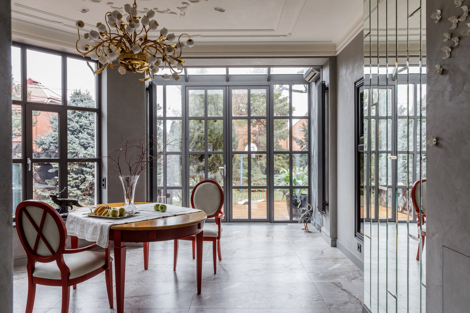 Остекление частного дома