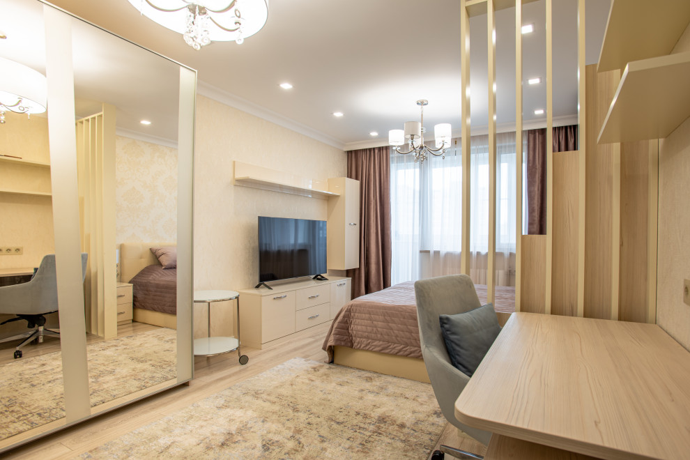 Ремонт трехкомнатной квартиры в неоклассическом стиле