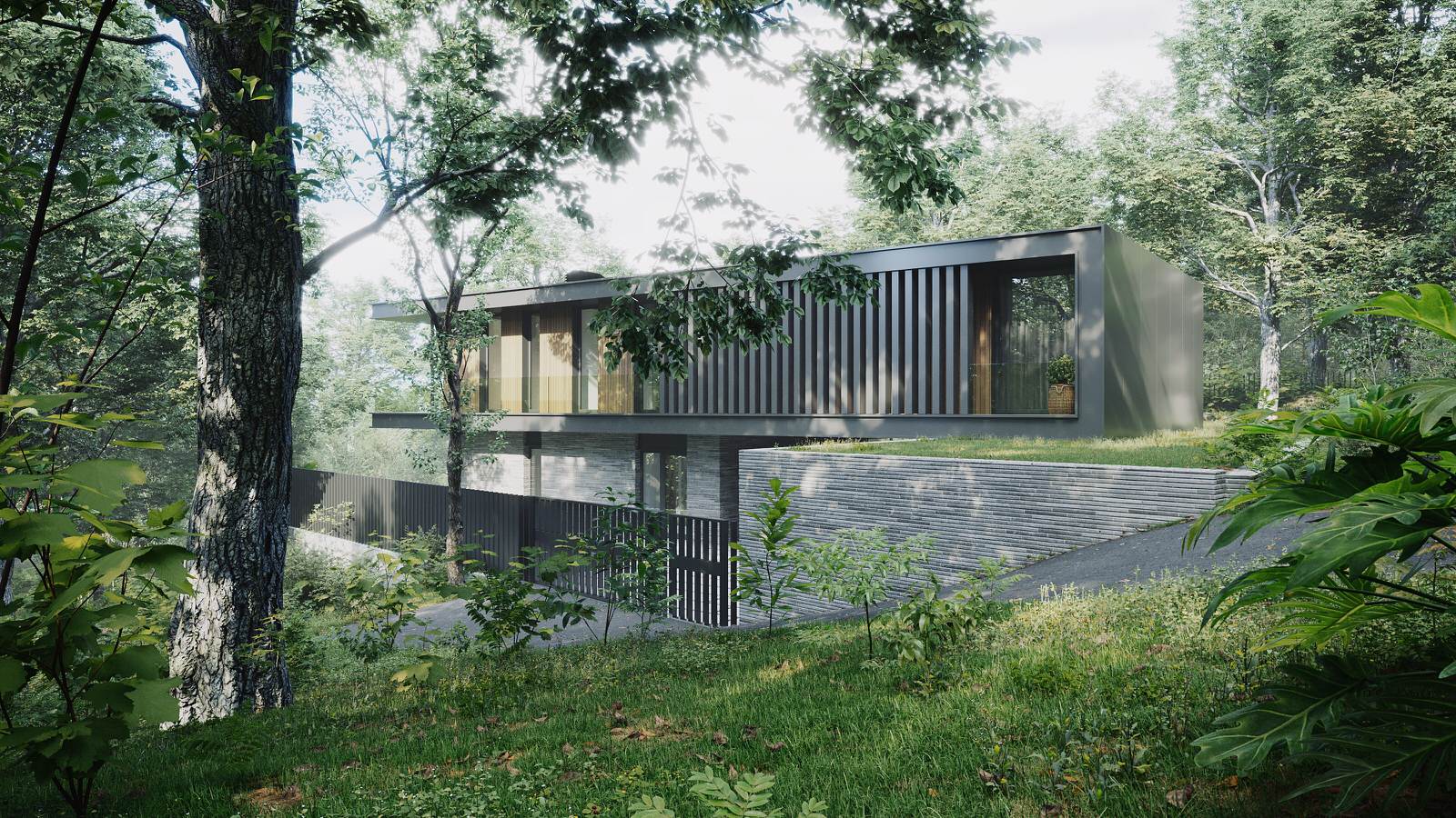 Дом с конем