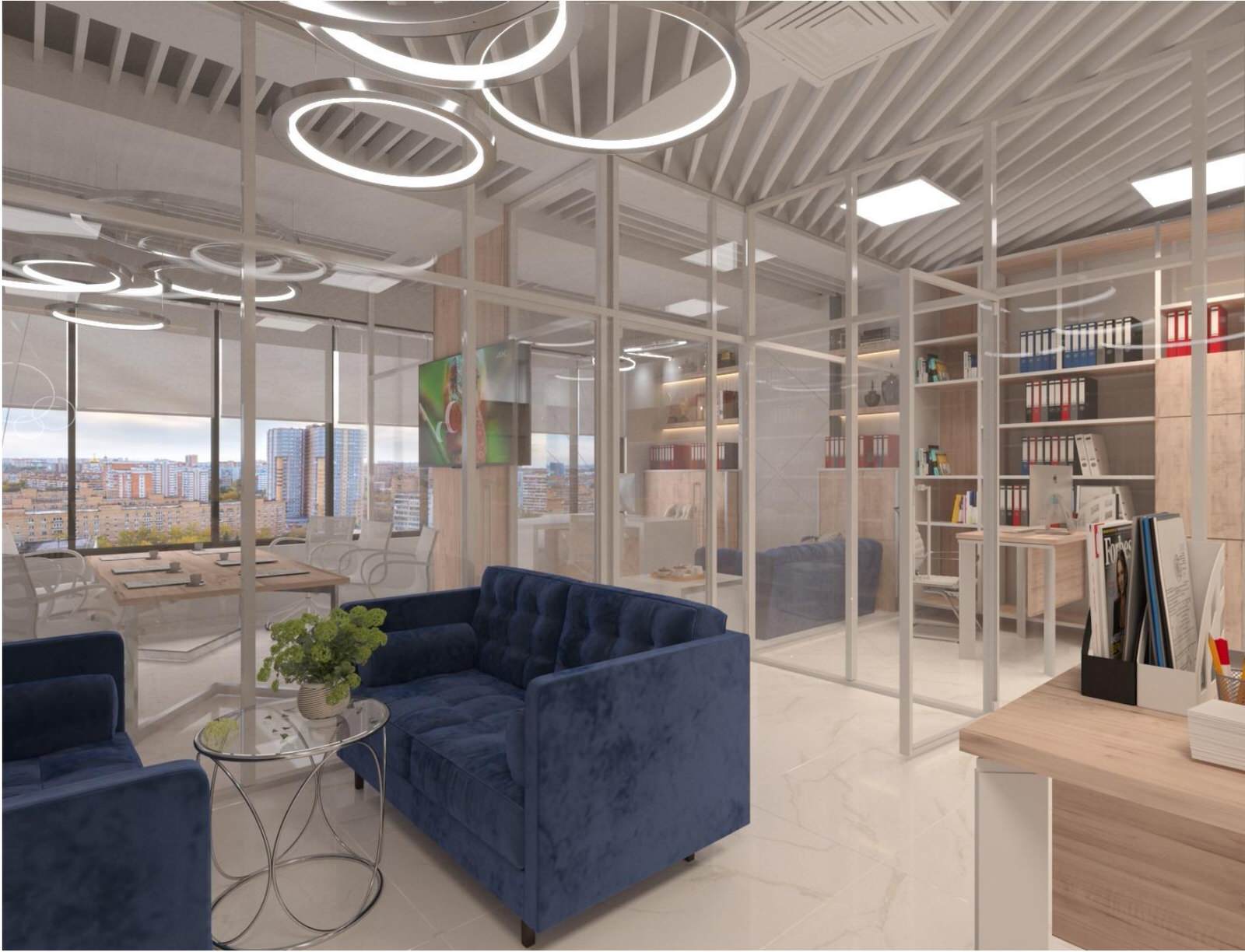 Офис на Мосфильмовской 50 кв.м.