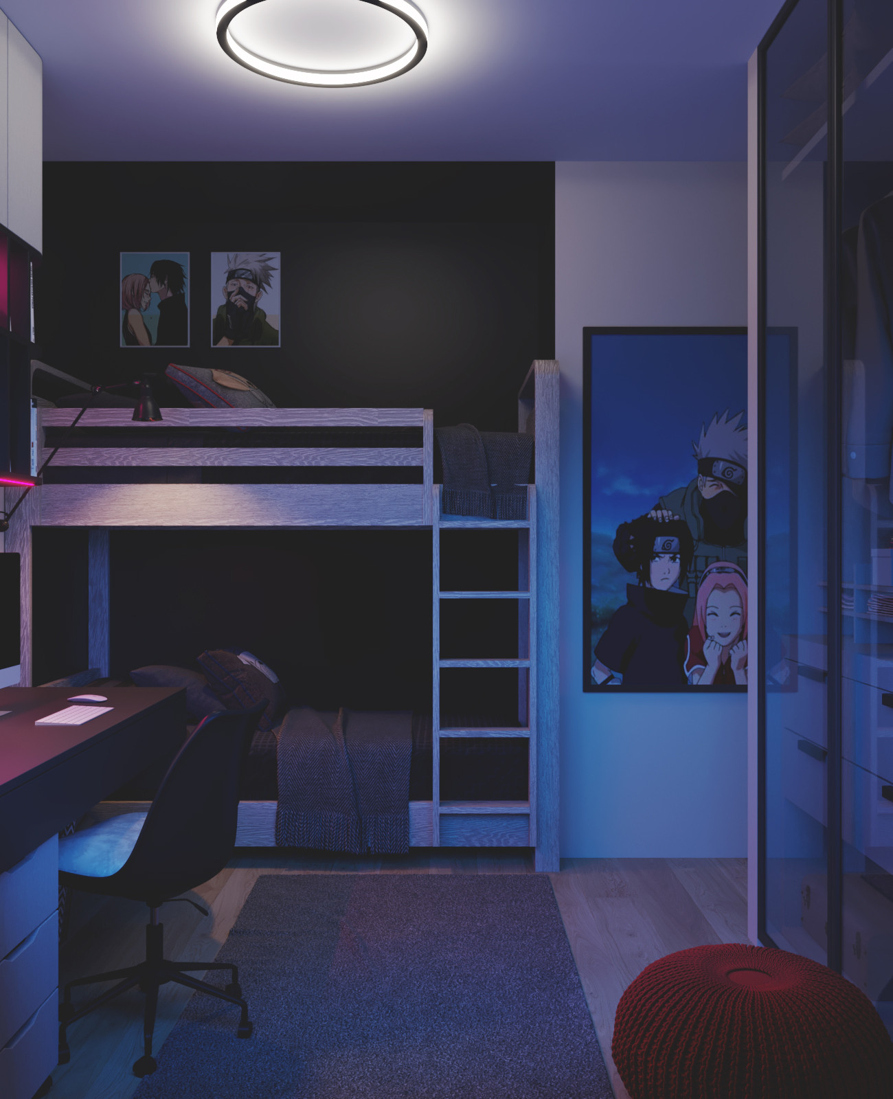 Дизайн-проект квартиры в ЖК Main House, 100 кв.м