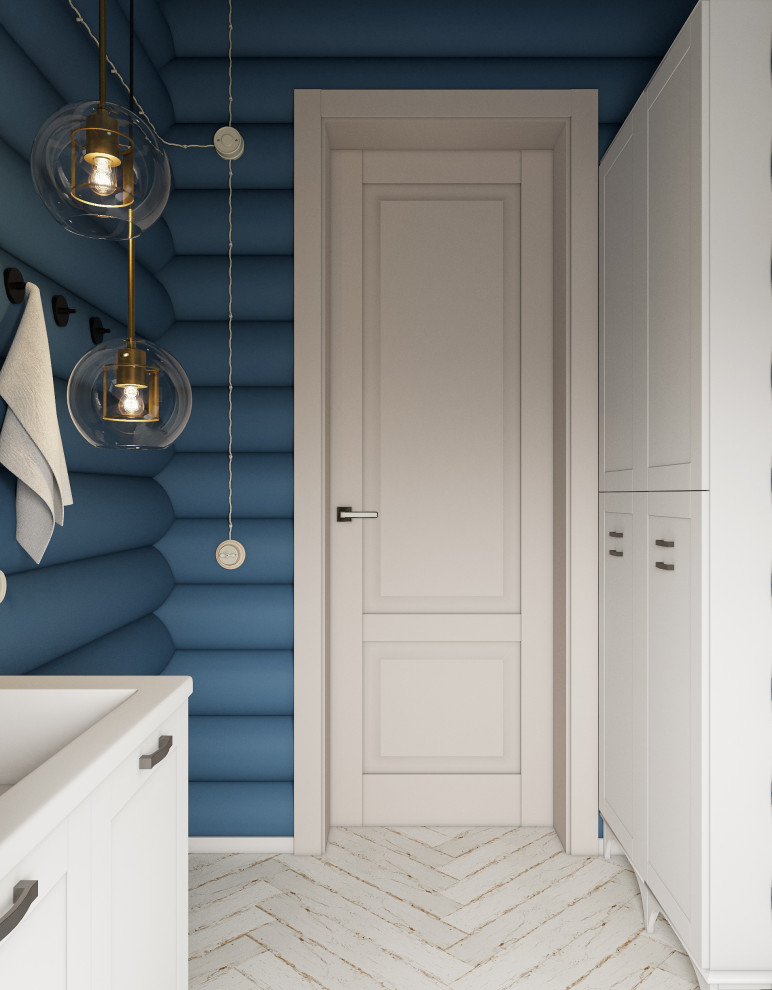 Авторский дом из бревна 135 м² для семьи с двумя детьми в КП Золотые Сосны