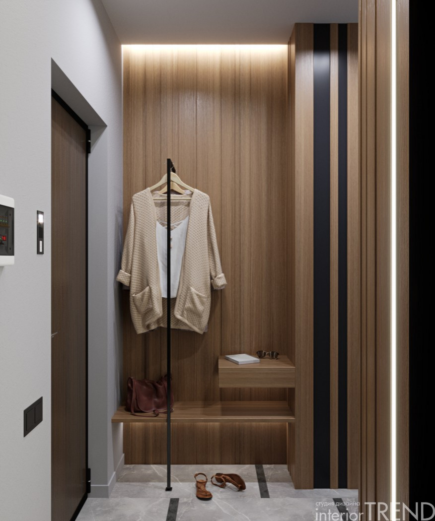 Дизайн интерьера квартиры в ЖК Клевер парк