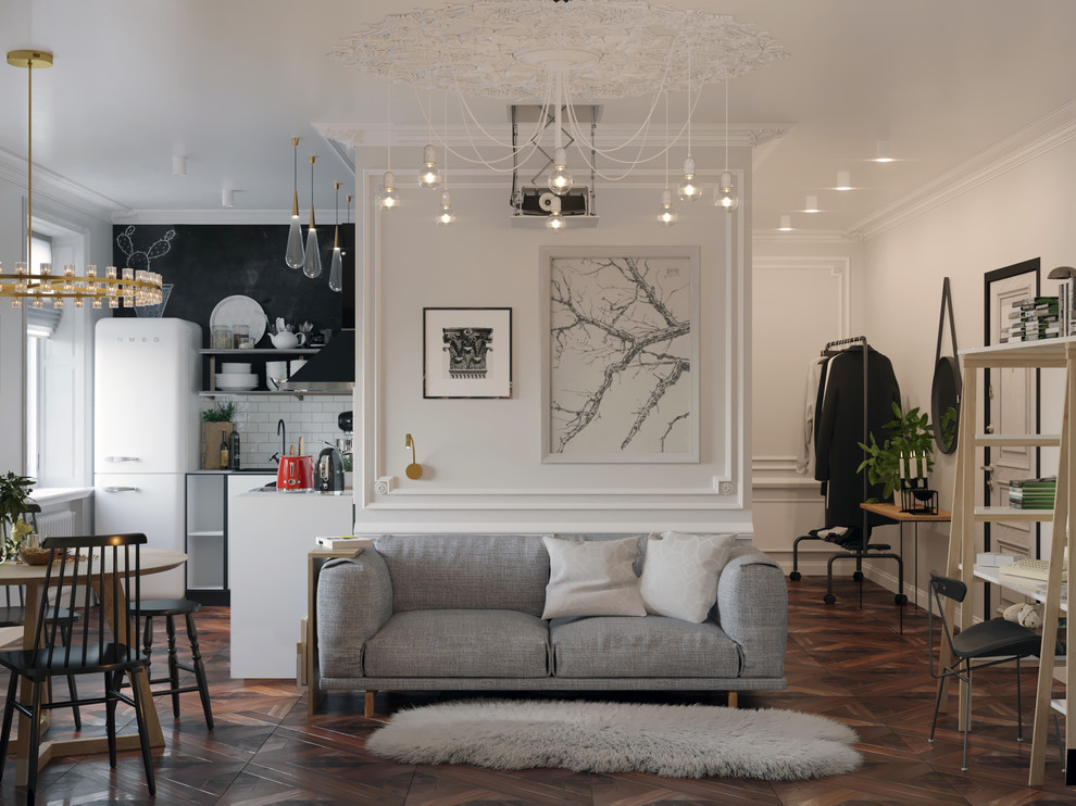 СКАНДИНАВСКИЙ ИНТЕРЬЕР НА ПЕТРОГРАДСКОЙ