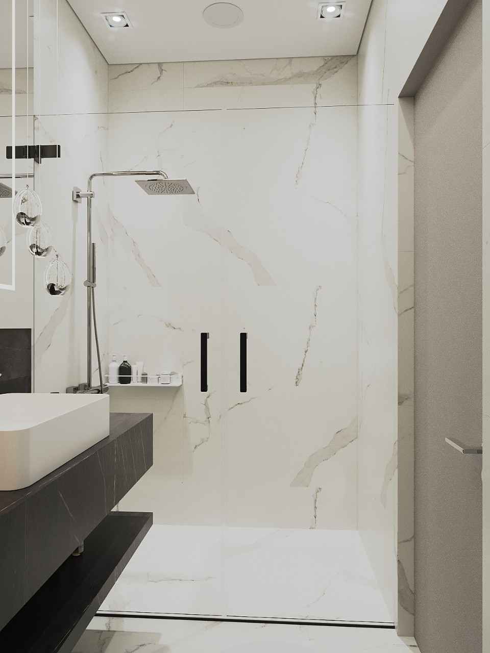 Варианты санузла в частном доме при гостевой спальне