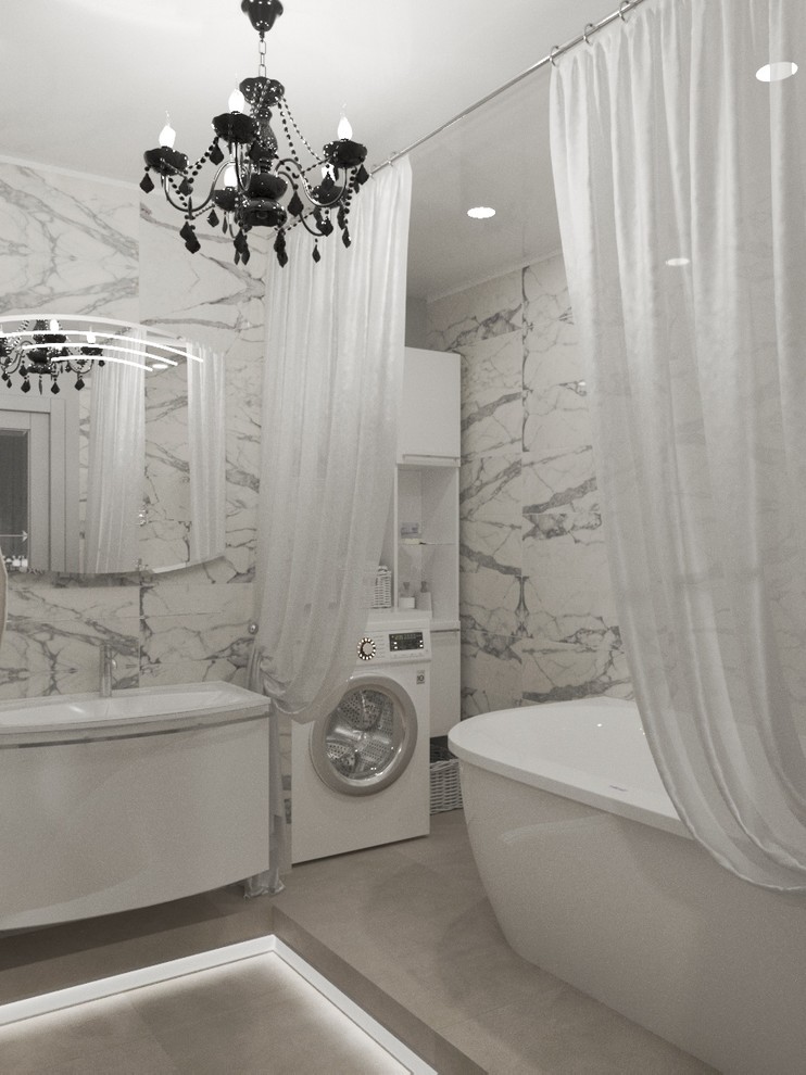 ванная / NJ Apartment_100 м2