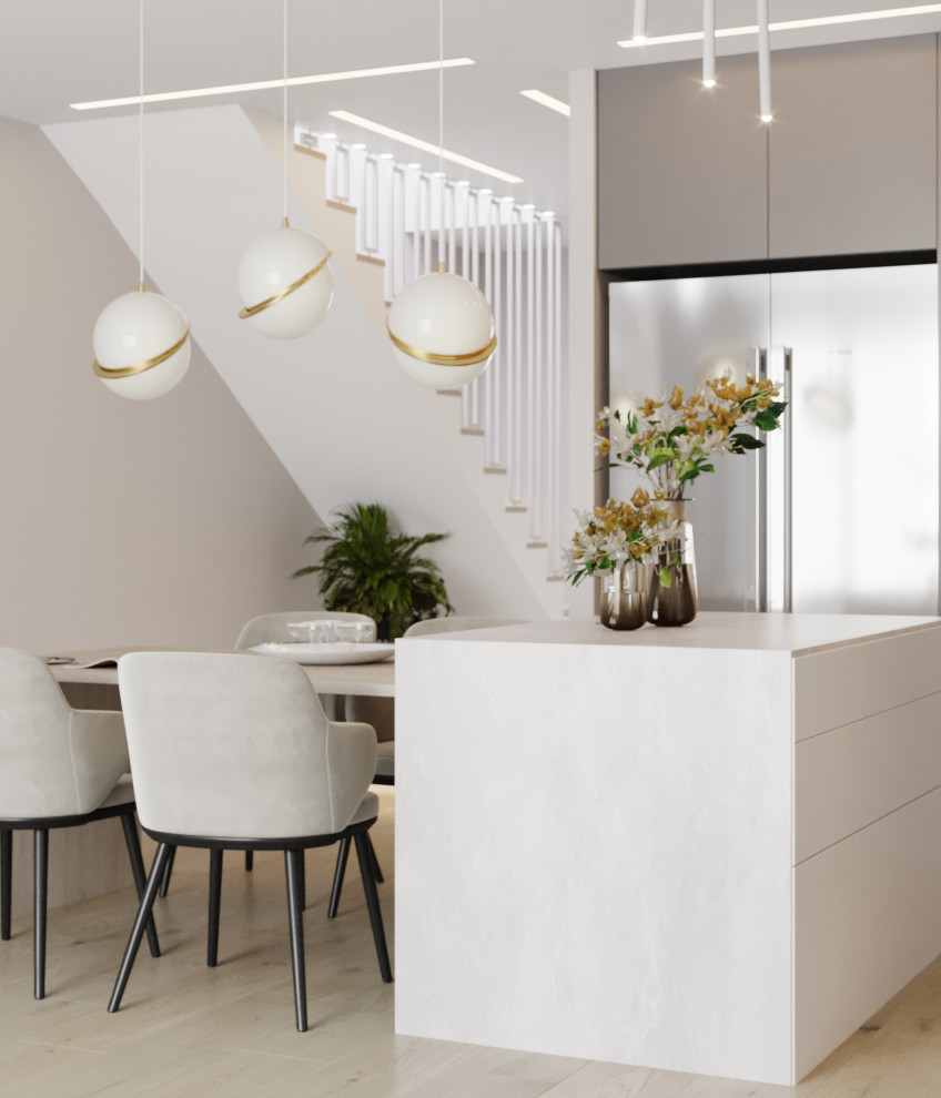 Таунхаус в 3 этажа