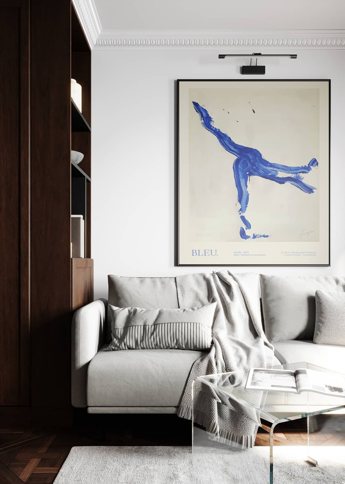 Пространство с нотами французского стиля