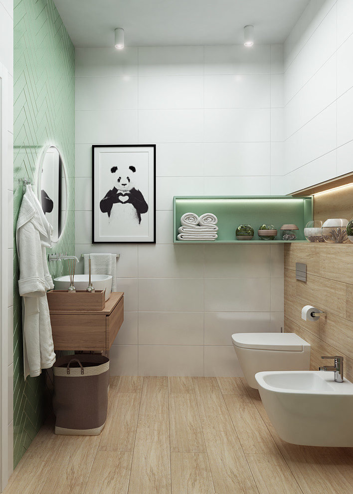 Светлый таунхаус в современном стиле