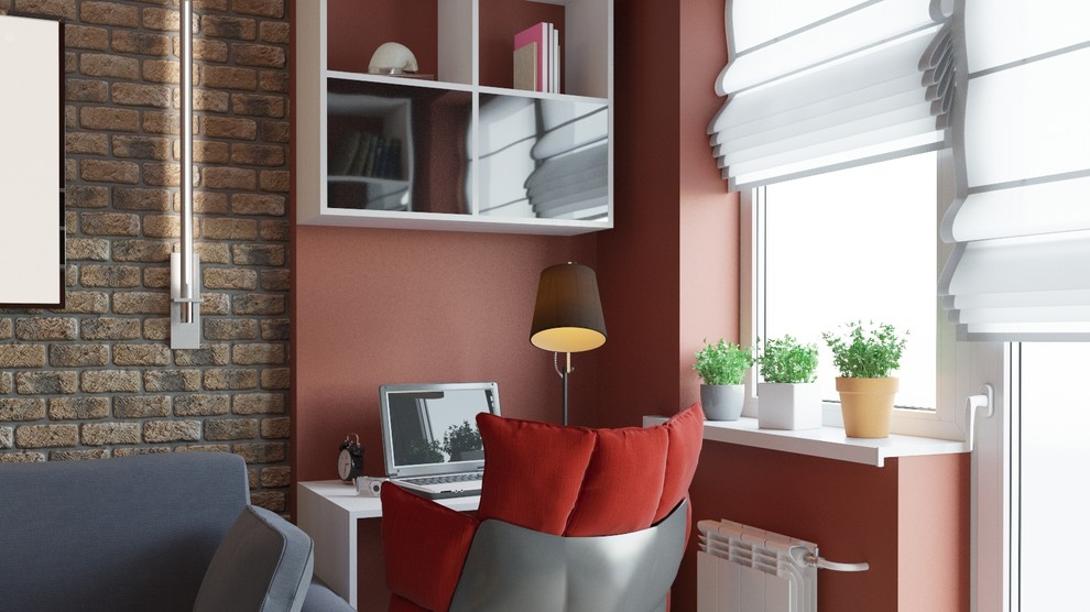 Современный интерьер с элементами лофт