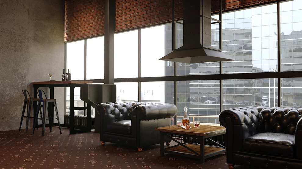 БИЛЬЯРДНАЯ  В СТИЛЕ ЛОФТ