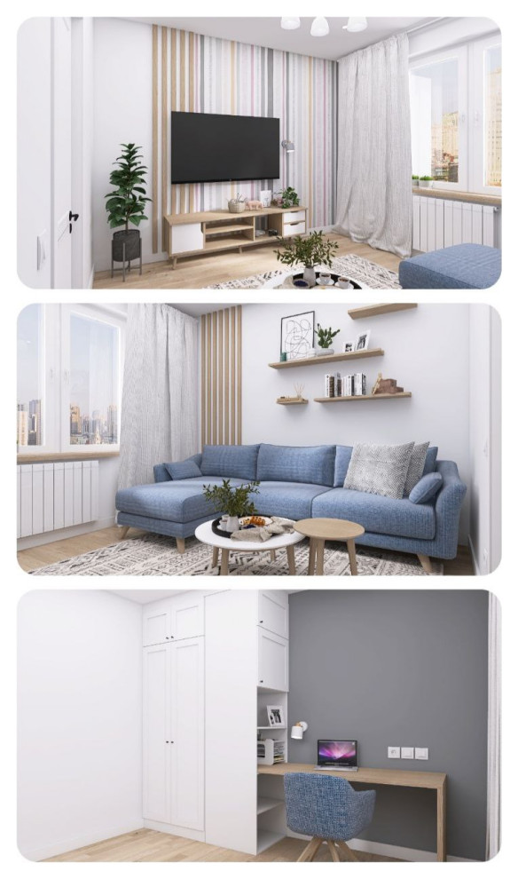 Квартира в скандинавском стиле