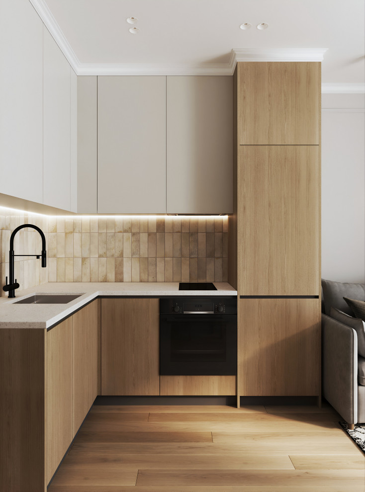 Дизайн 1-комнатной квартиры в ЖК «Приморский квартал»