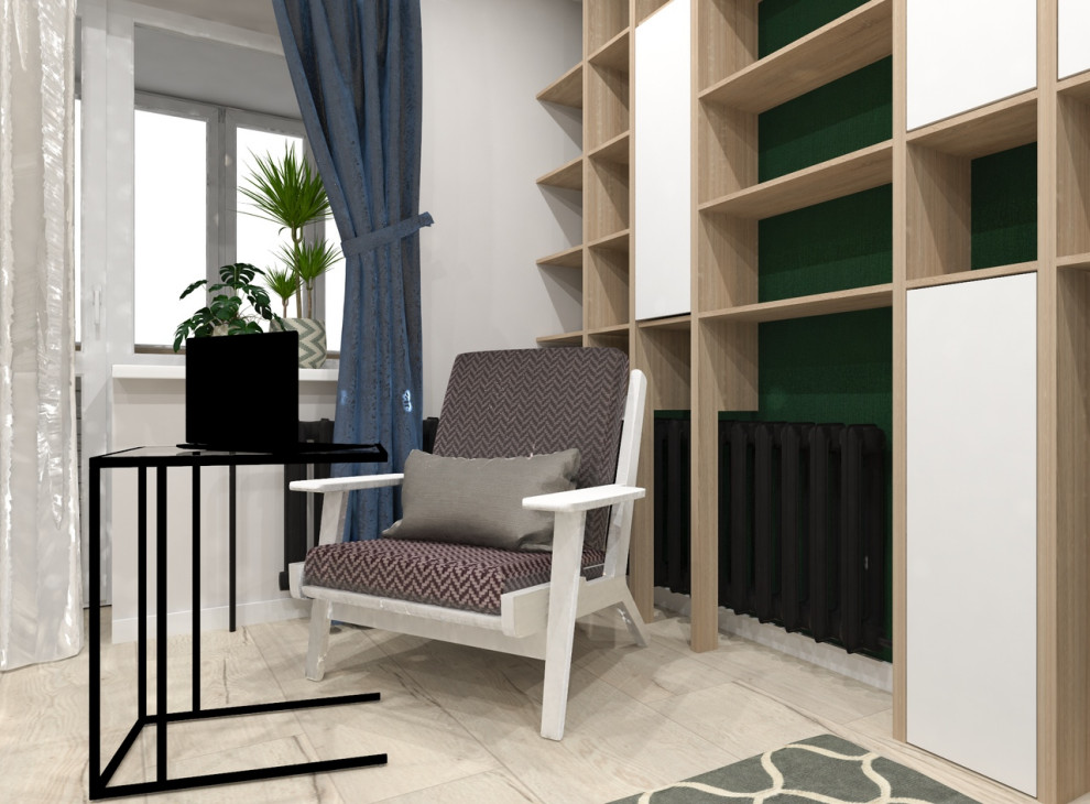 Визуализация кабинетной зоны из проекта