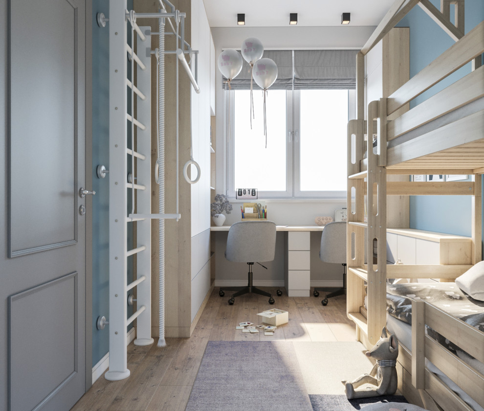 Обложка проекта: Квартира для молодой семьи с двум детьми